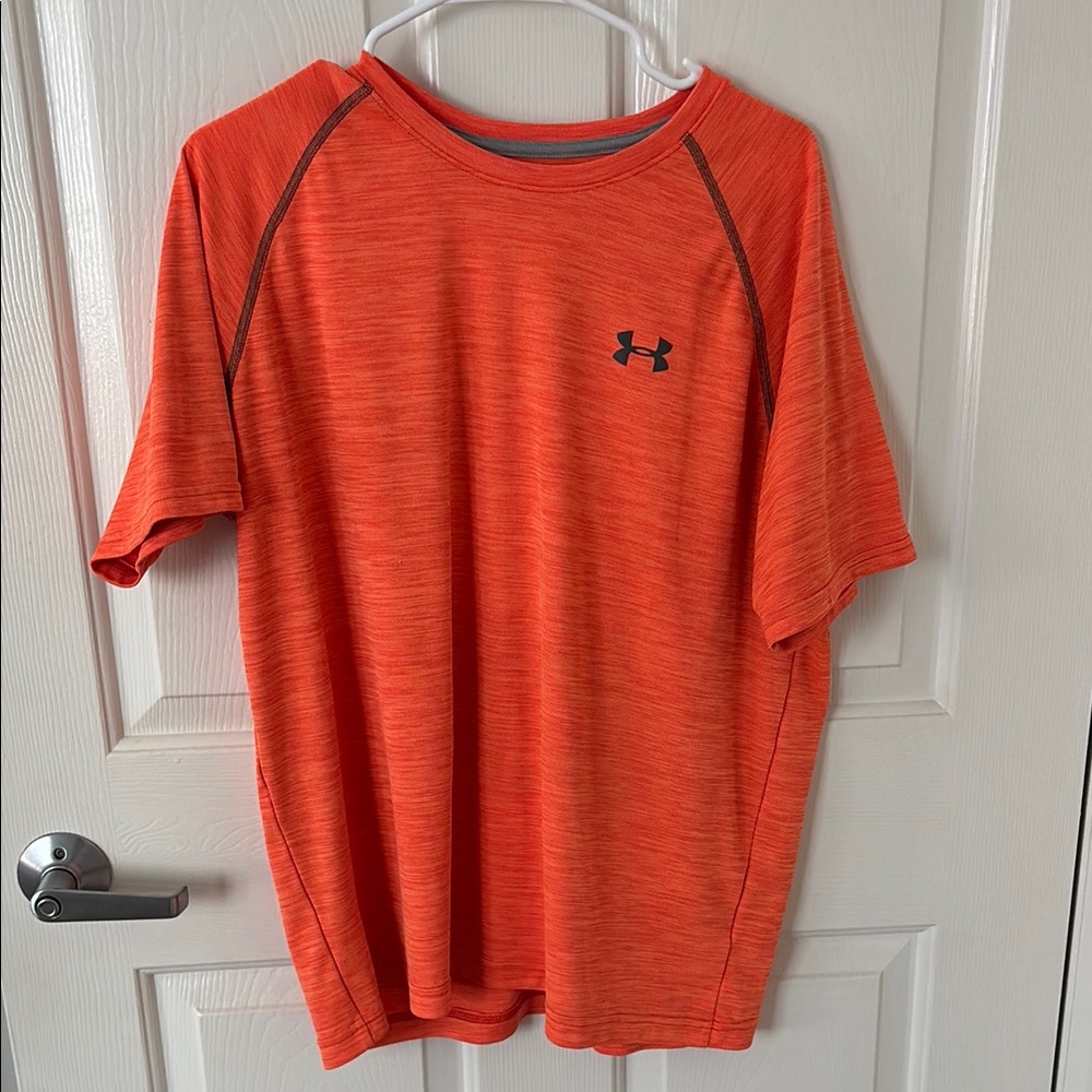 Under Armour Men's Vibrant Orange Short Sleeve Tee